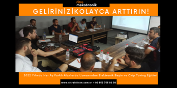 YENİ NESİL OTOMOTİV ELEKTRONİĞİ VE CHIP TUNING EĞİTİM PROGRAMI YENİ NESİL OTOMOTİV ELEKTRONİĞİ VE CHIP TUNING EĞİTİM PROGRAMI